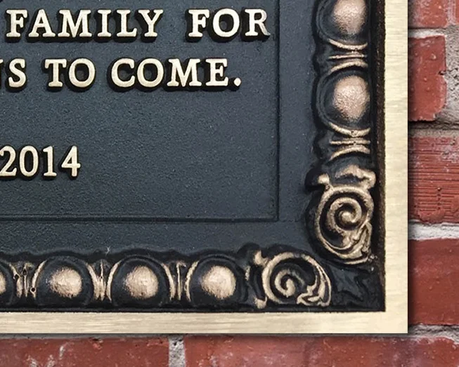 Custom Cast Plaques | Masterwork Plaques