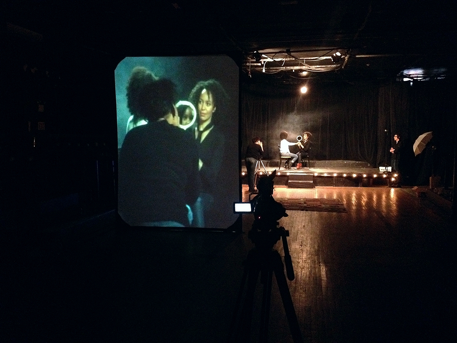 Behind the Scenes, shooting with Carrie Mae Weems