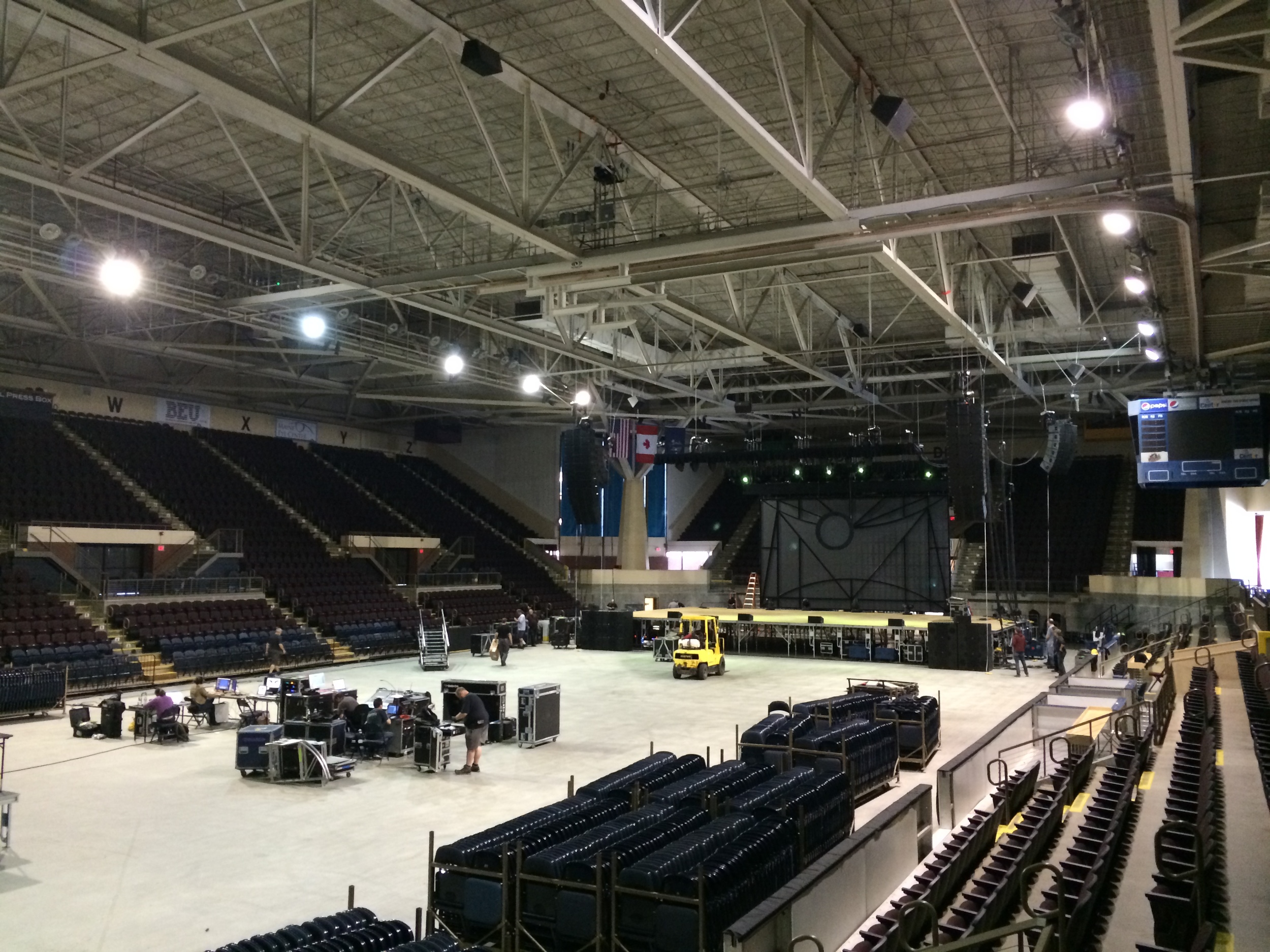 Civic Center; Portland, Maine.