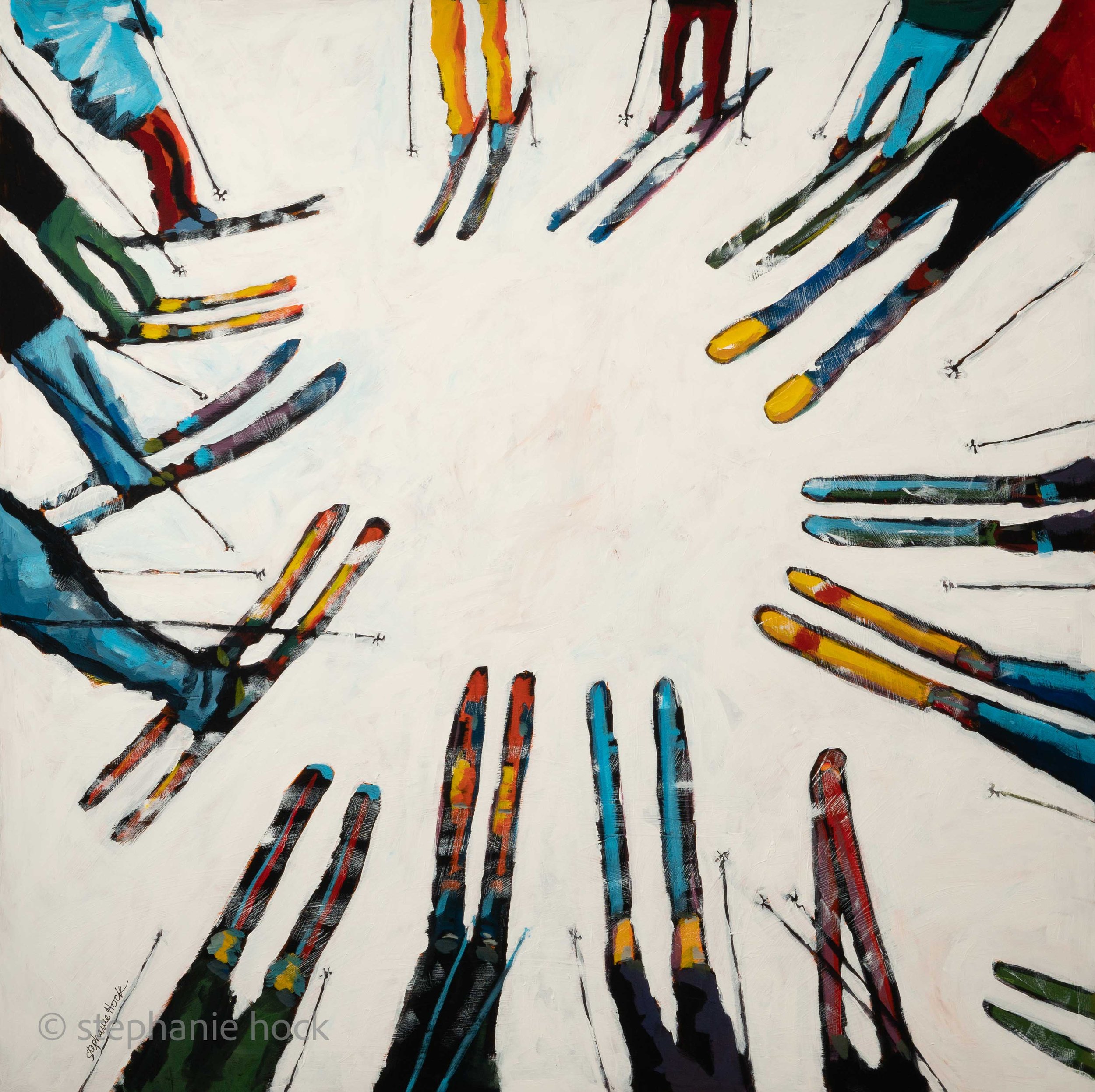 "Come Together 2" 48x48