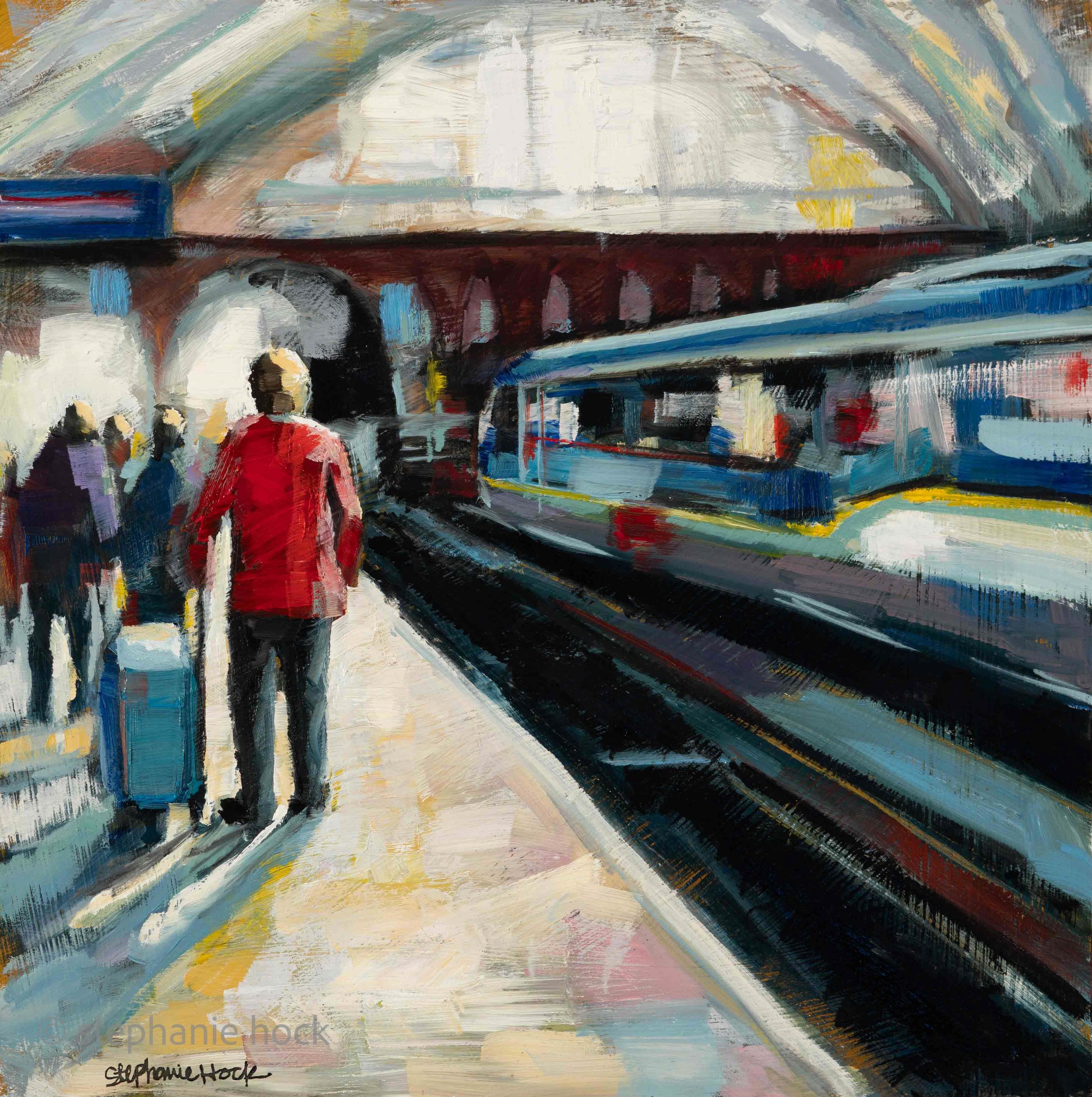 Train Station, 12x12
