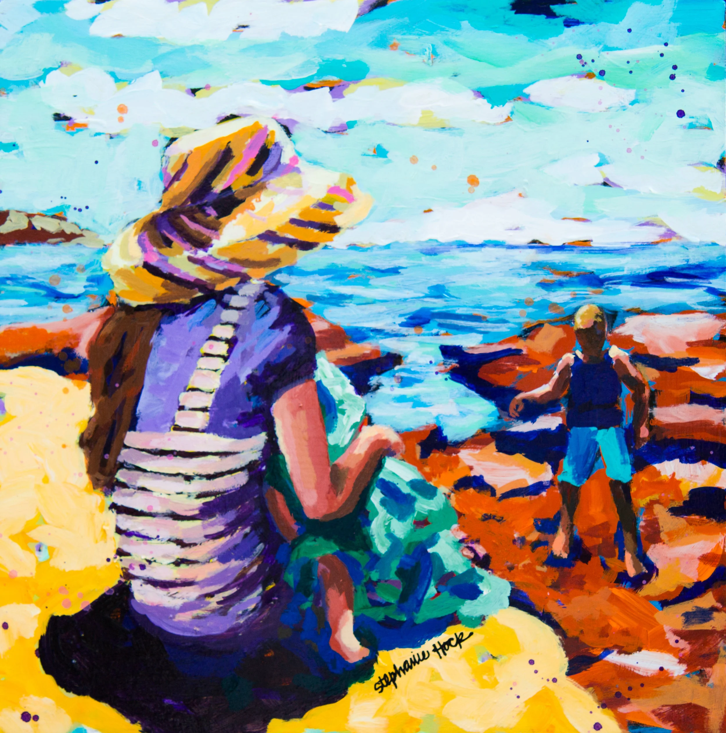 Beach with Babies at La Jolla