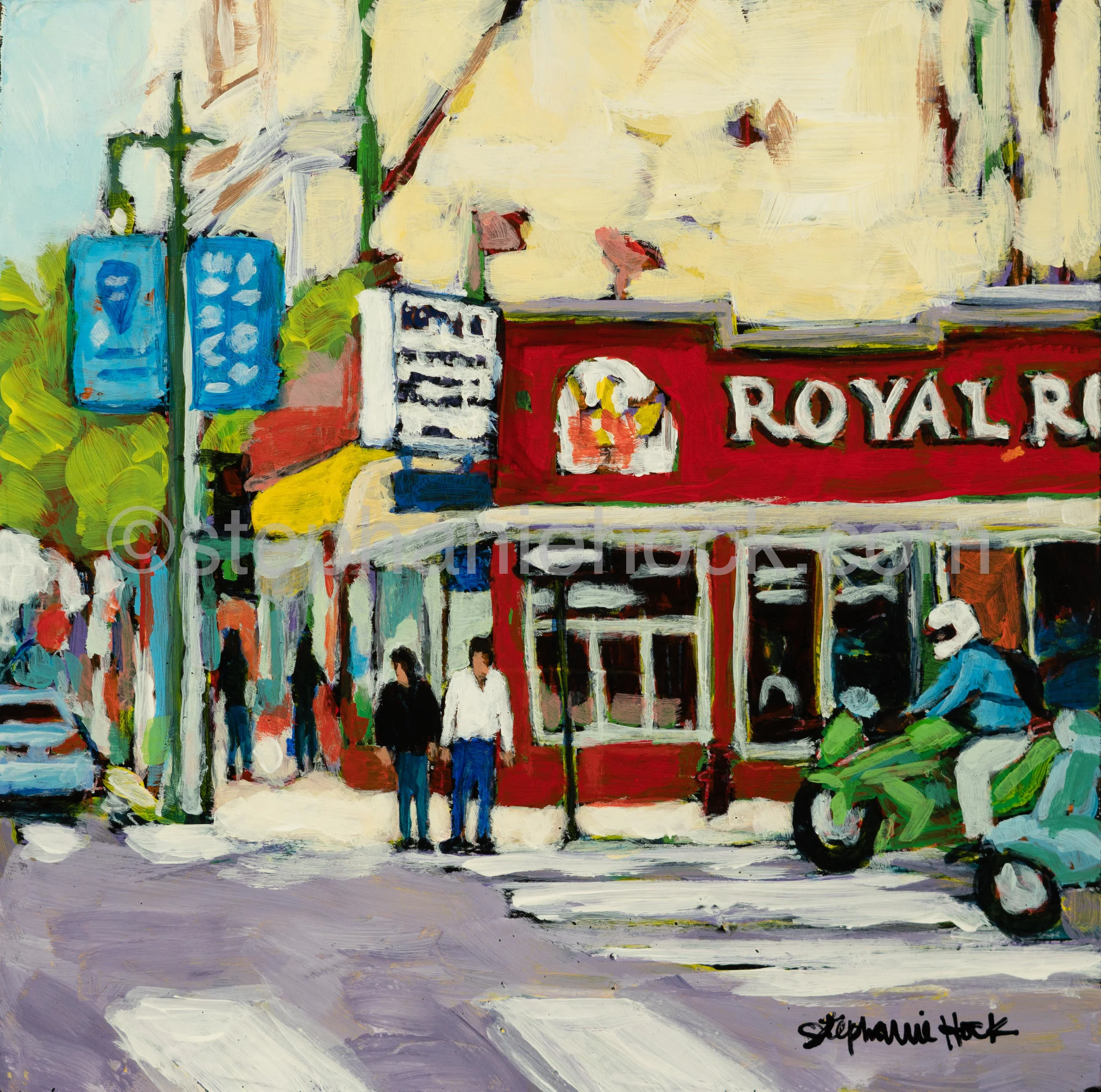 "Royal Corner" print (#1937)