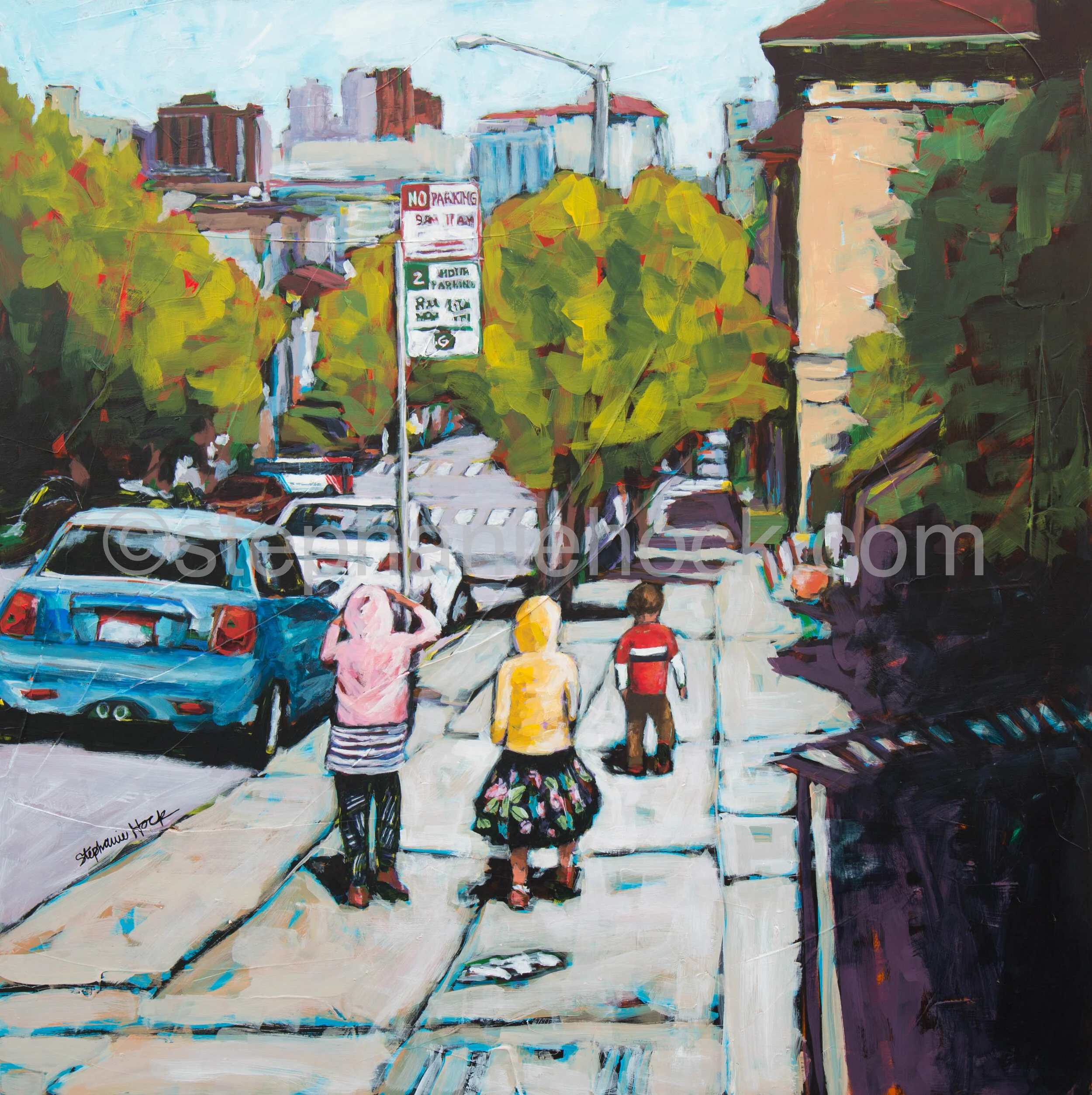 "Little Fish, Big Pond" print (#1732)