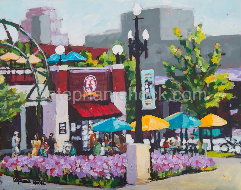 "Springtime Cafe" print (#1520)