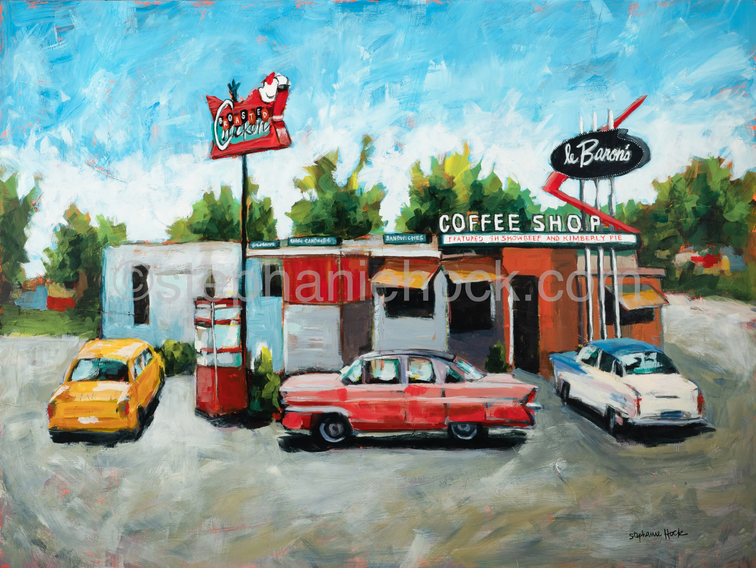 "Le Barons" print (#2061) 