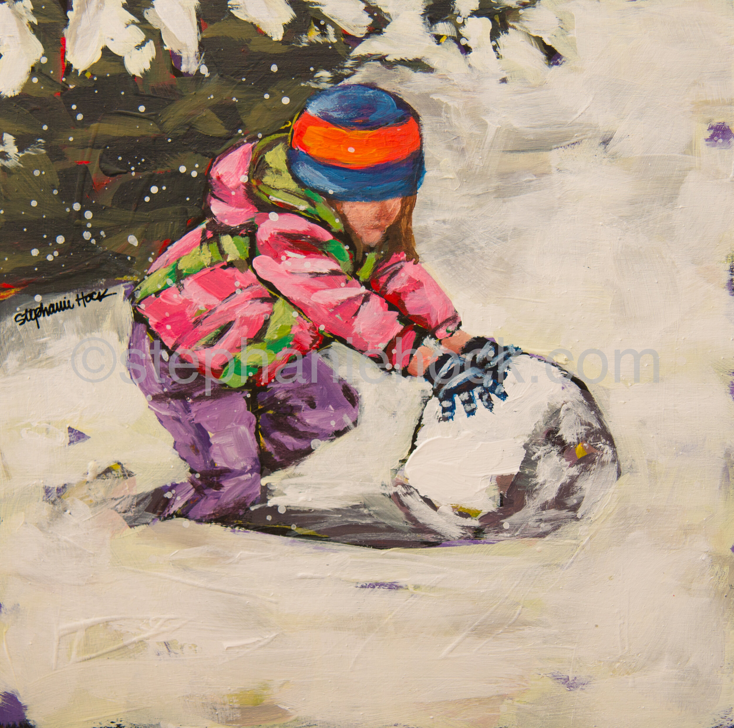 1558 First Snowfall 8x8.jpg