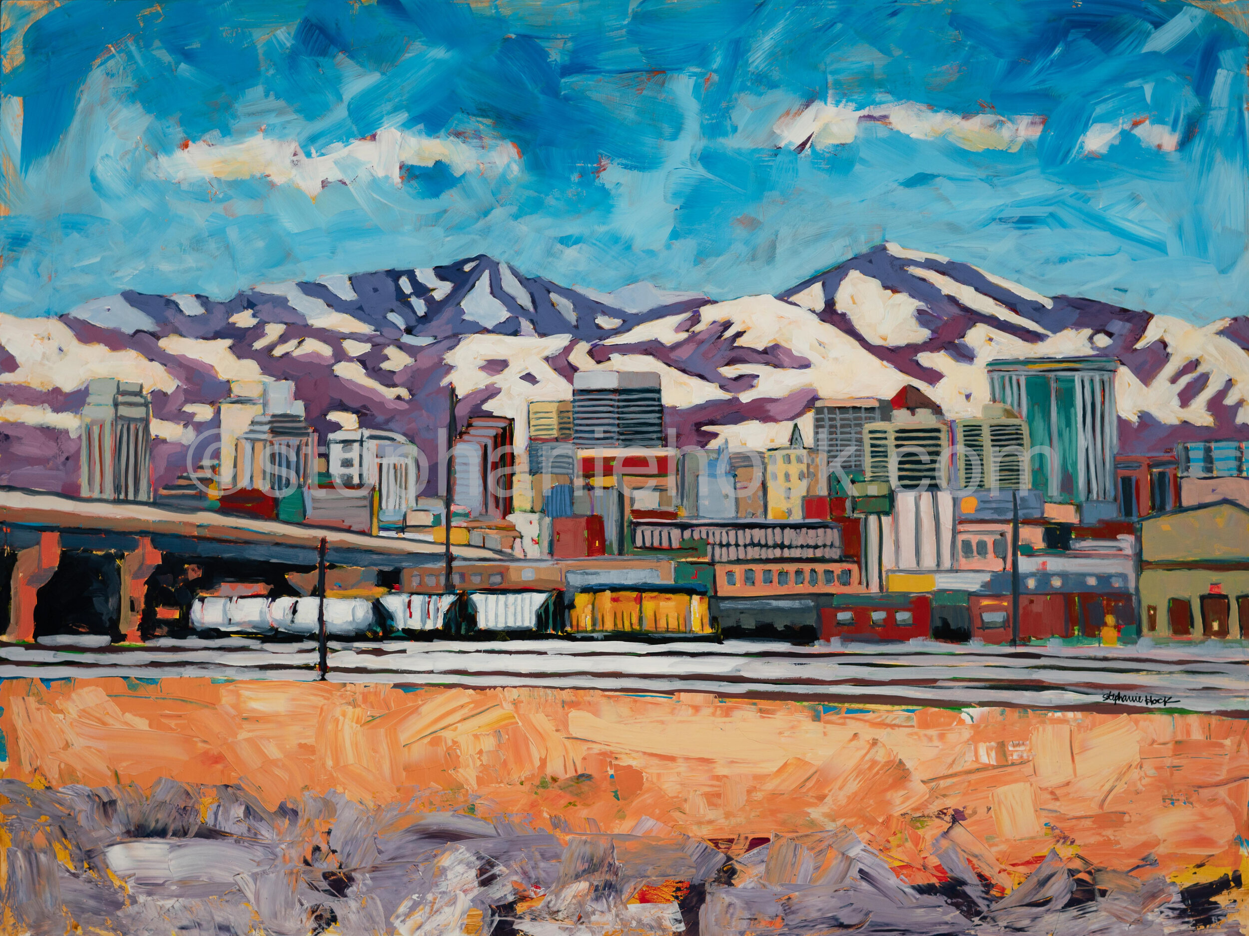 1969 City in the Mountains 30x40.jpg