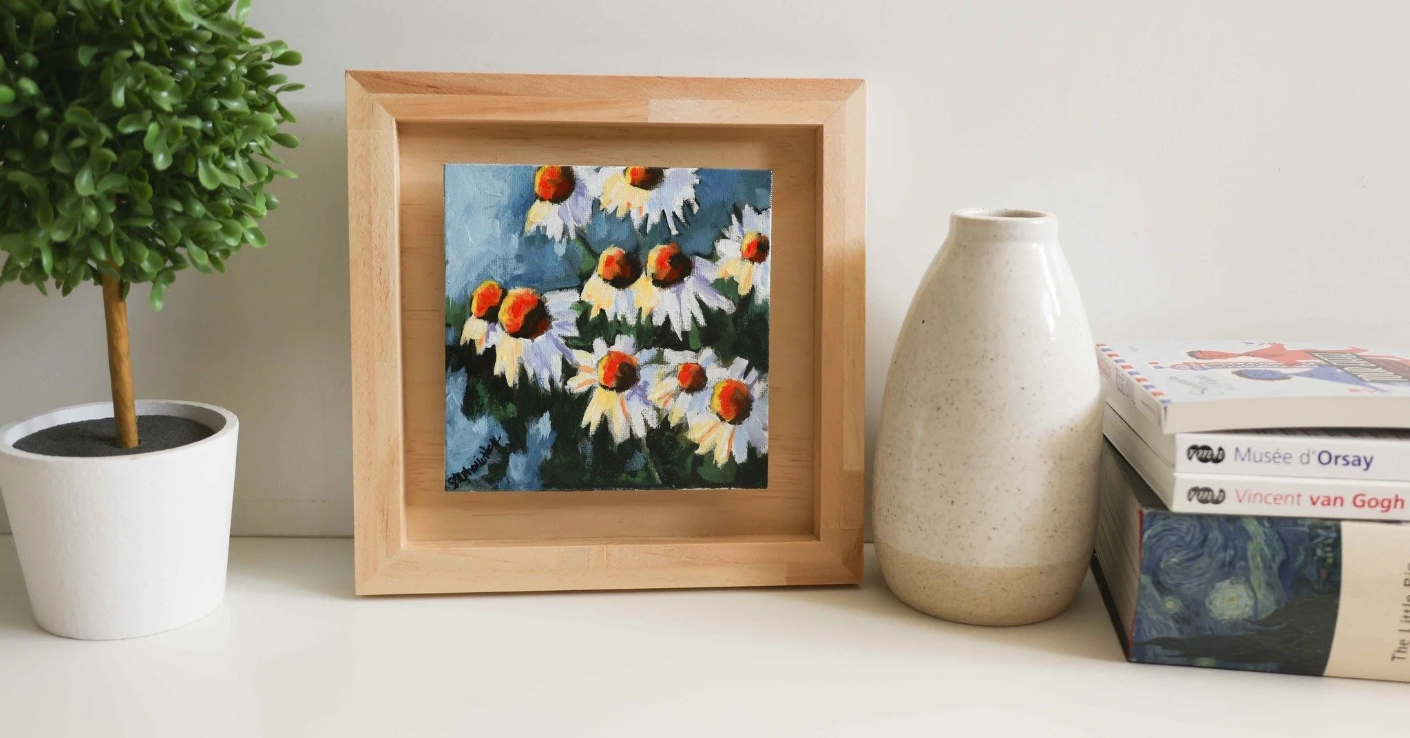 I painted this little diddy while I was away for the weekend with my family at my daughters&rsquo; soccer tournament. Such is the season of life we&rsquo;re in&mdash;so busy all the time with four different kids in four fun sports, all growing in all