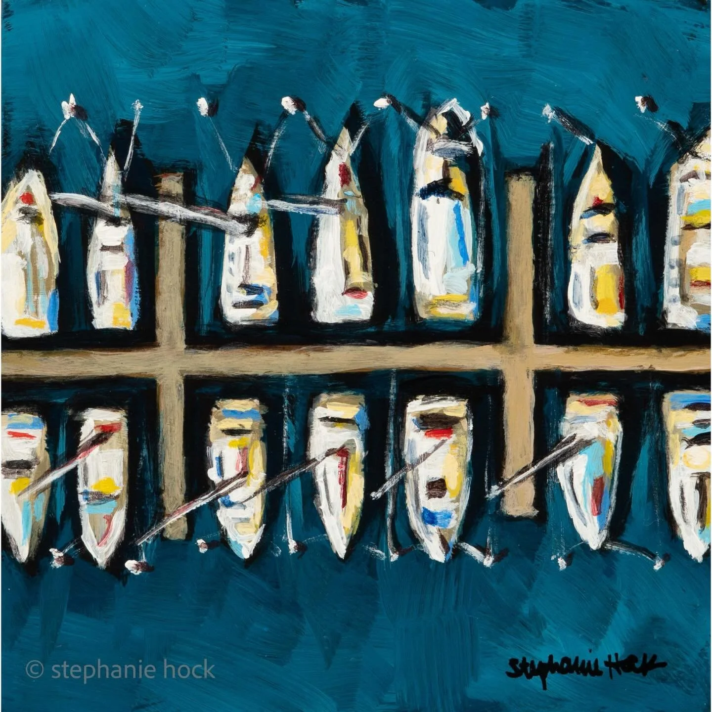 Happy Valentines Day!! Here are three commissions I did recently. 1&ndash;a boat painting from a wife to her husband, but we  made them all sailboats since that&rsquo;s specifically what he loves. 2-a surprise from another wife to her husband based o