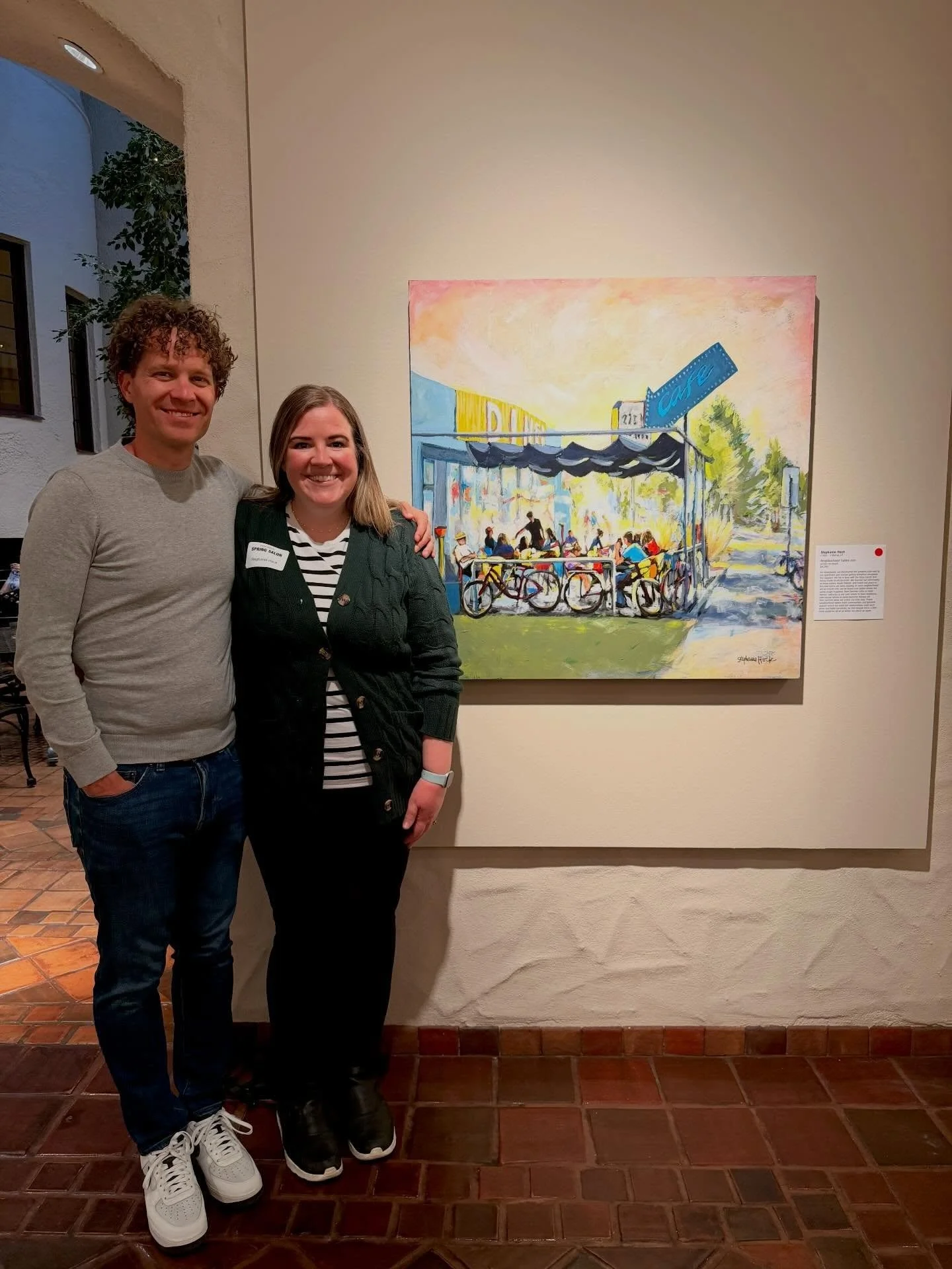 Still thinking about what an amazing time I had Saturday night at the @springvillemuseum Salon opening (too much talking to art friends, not enough pictures 🫣). What a beautiful place always to be so inspired by great art. Also bravo to the entire s