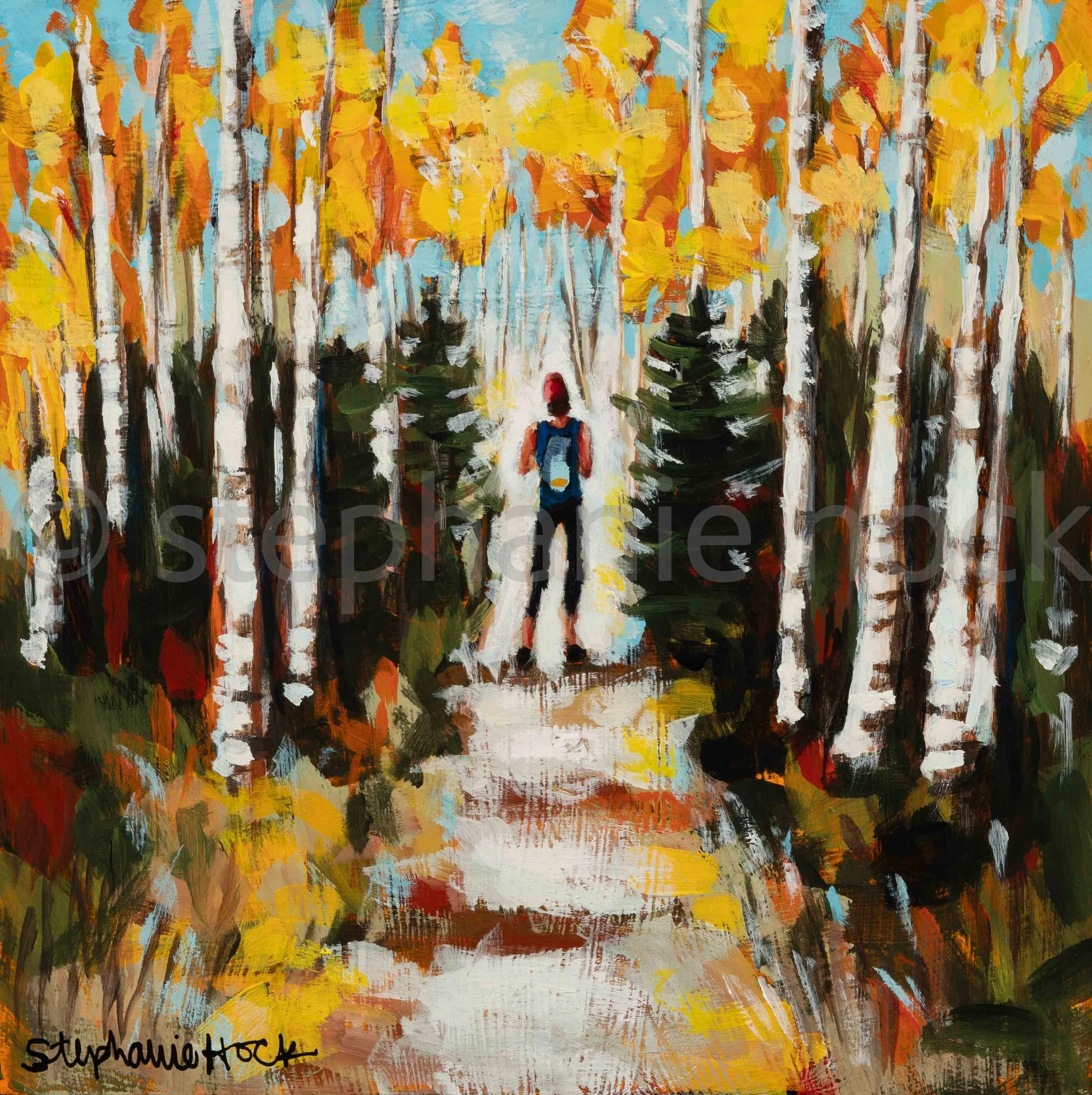 "Aspen Hike"
8x8
$360