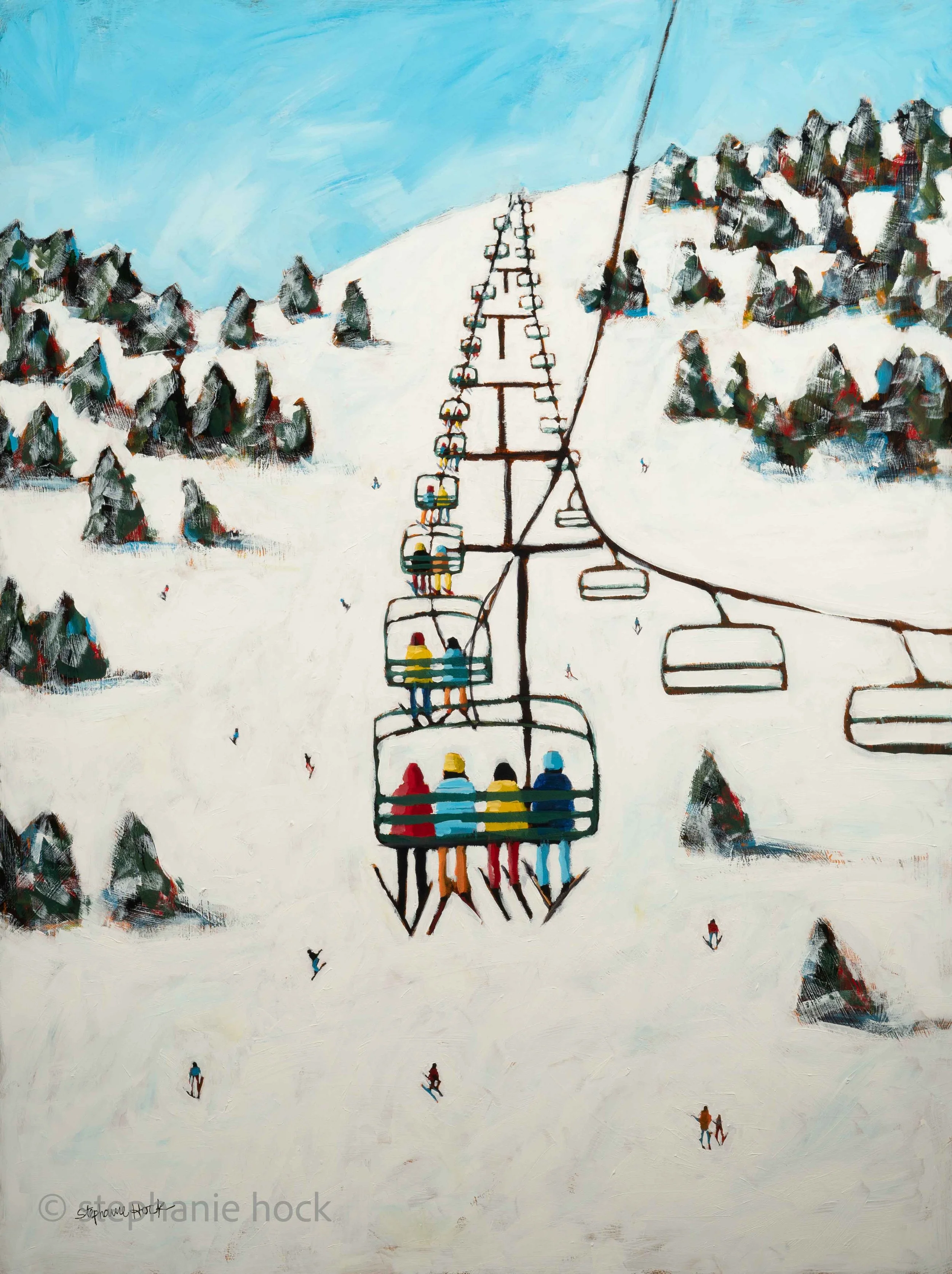 "Together We Lift" 48x36