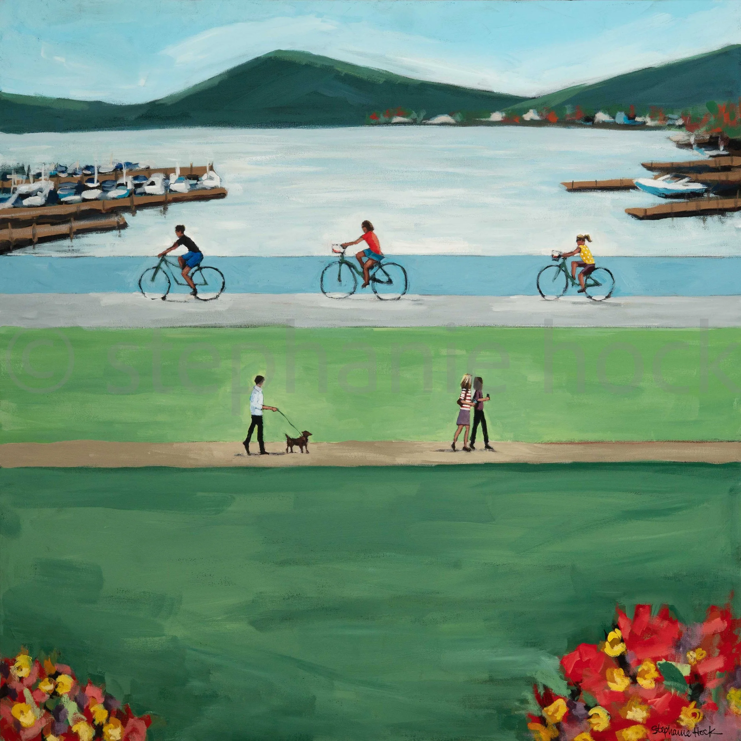 "Harbor Life"
36x36
$4,250