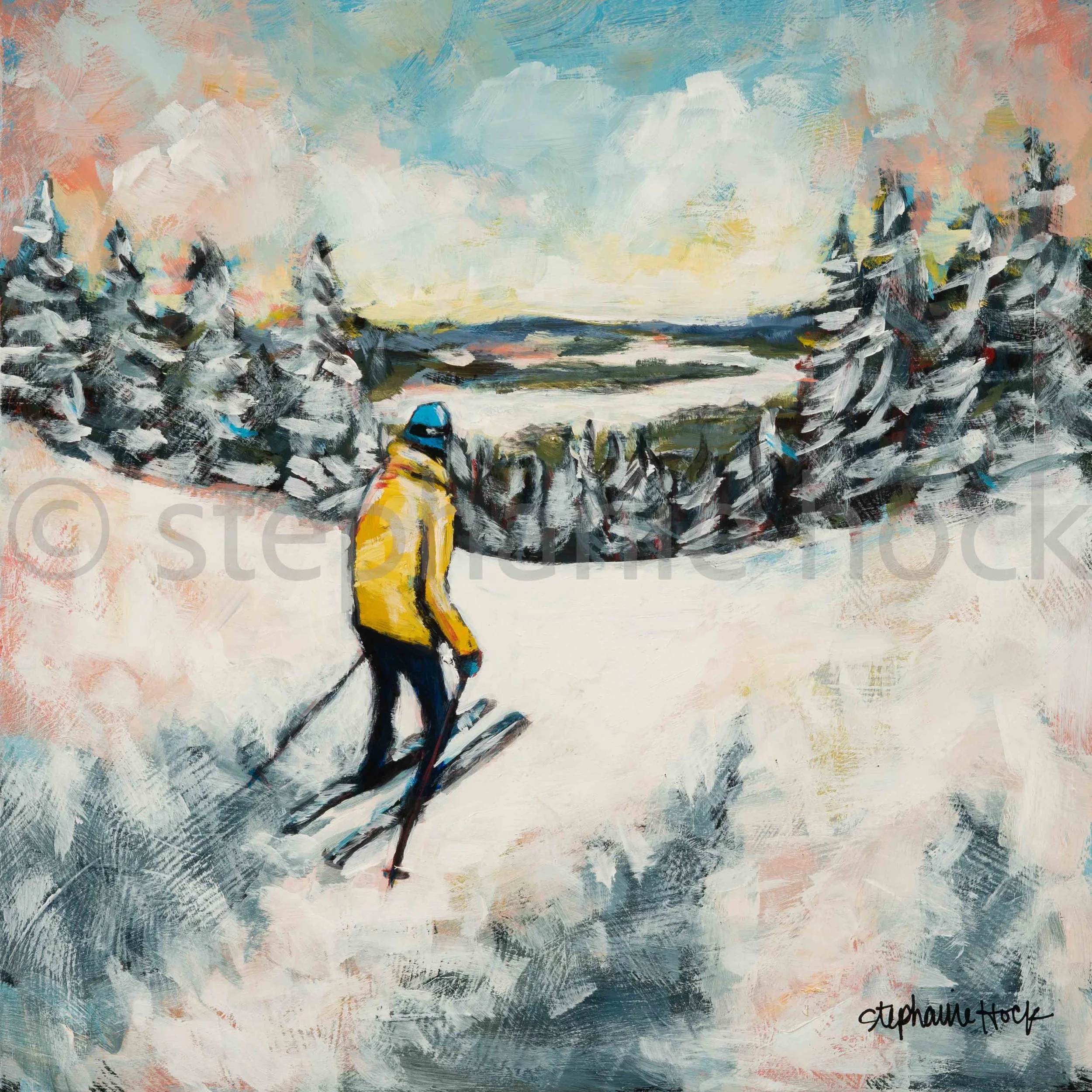 "Here for the View"
12x12
$700