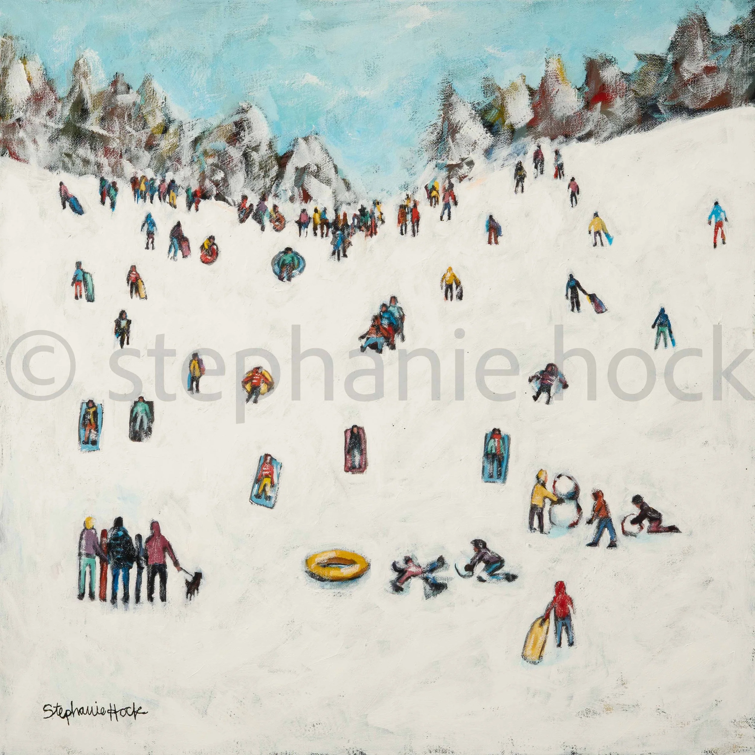 "Happy Hill"
24x24
$2,075