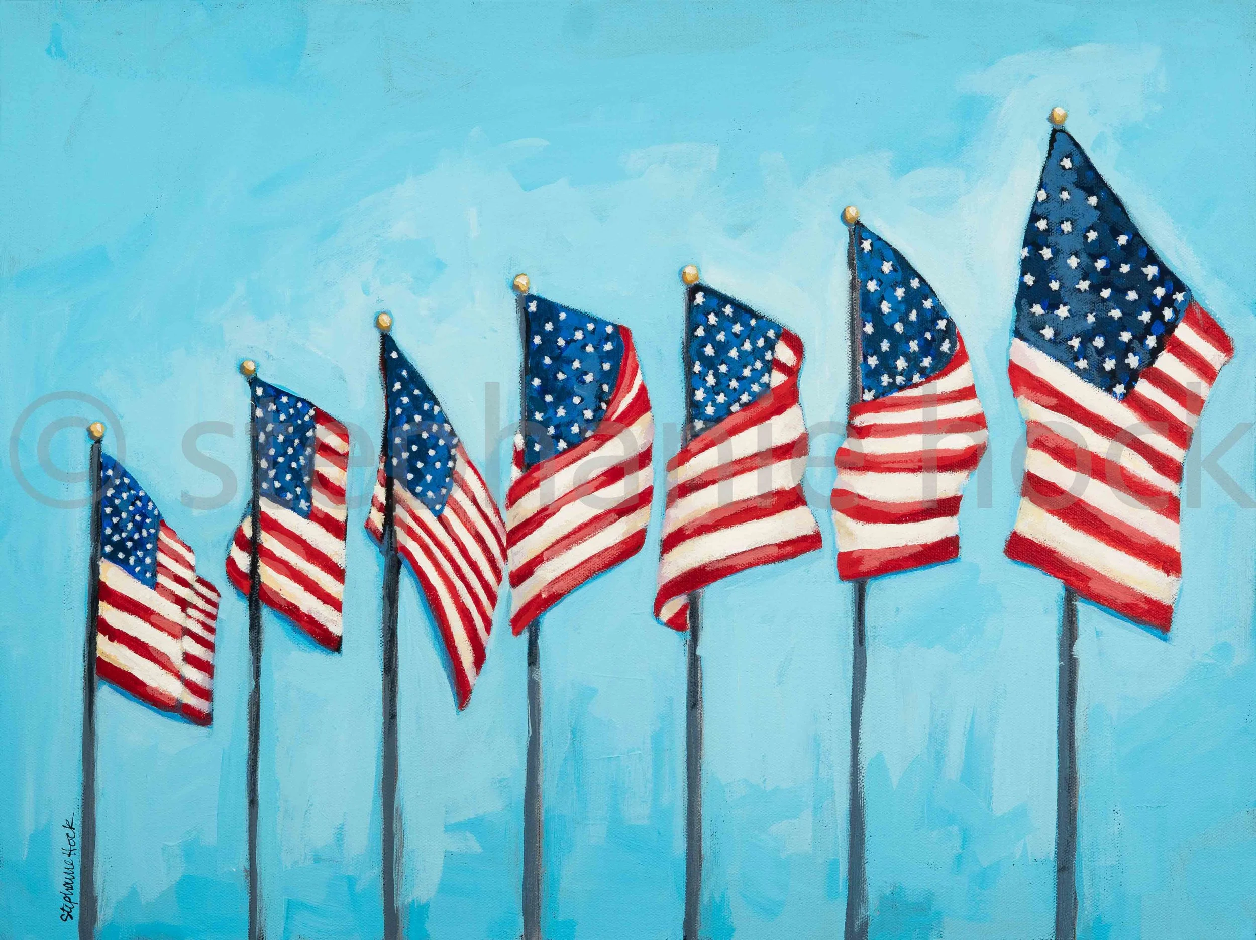 "United We Stand"
18x24
$1,650