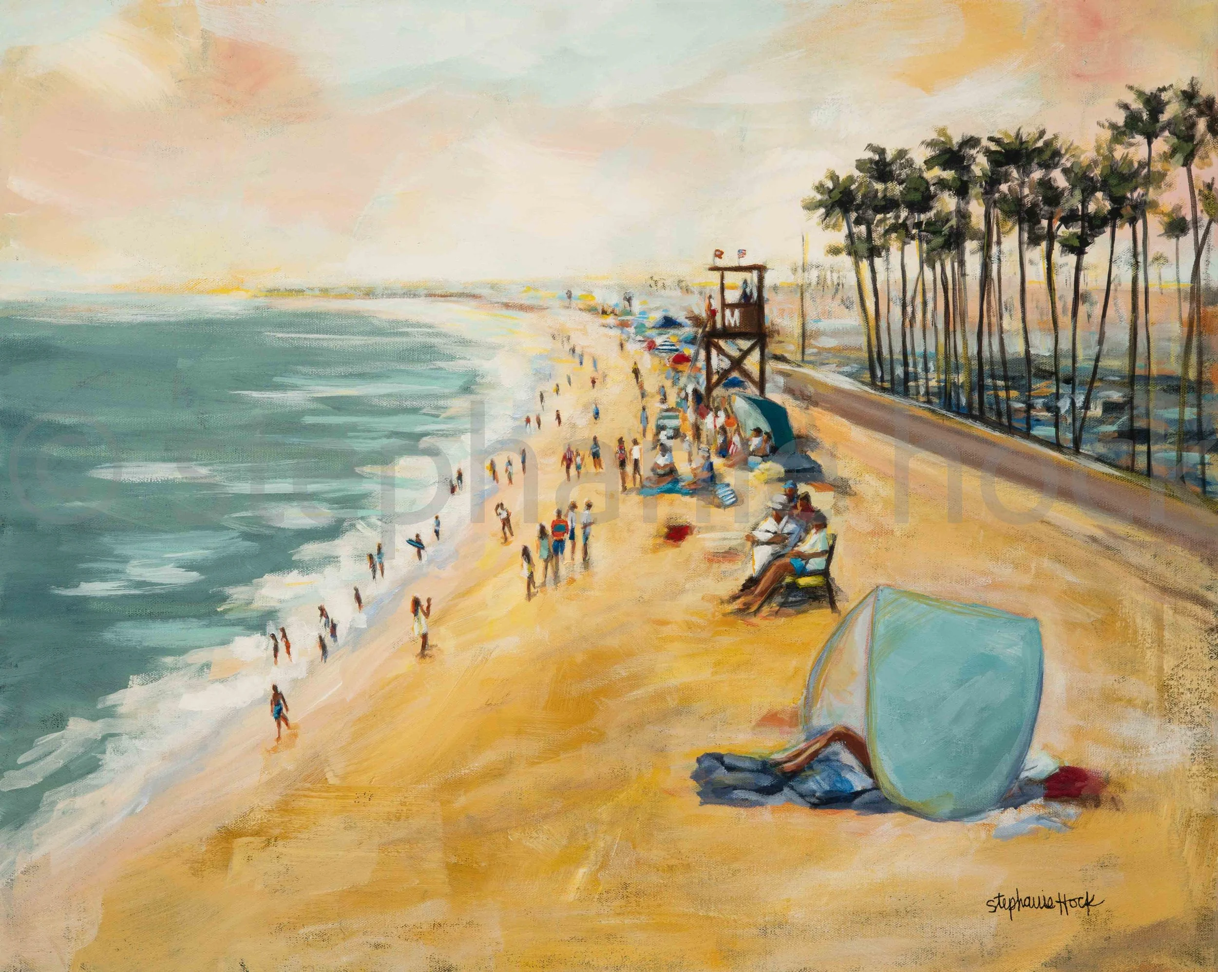 "Golden Coast" 
24x30 inches
$2,525