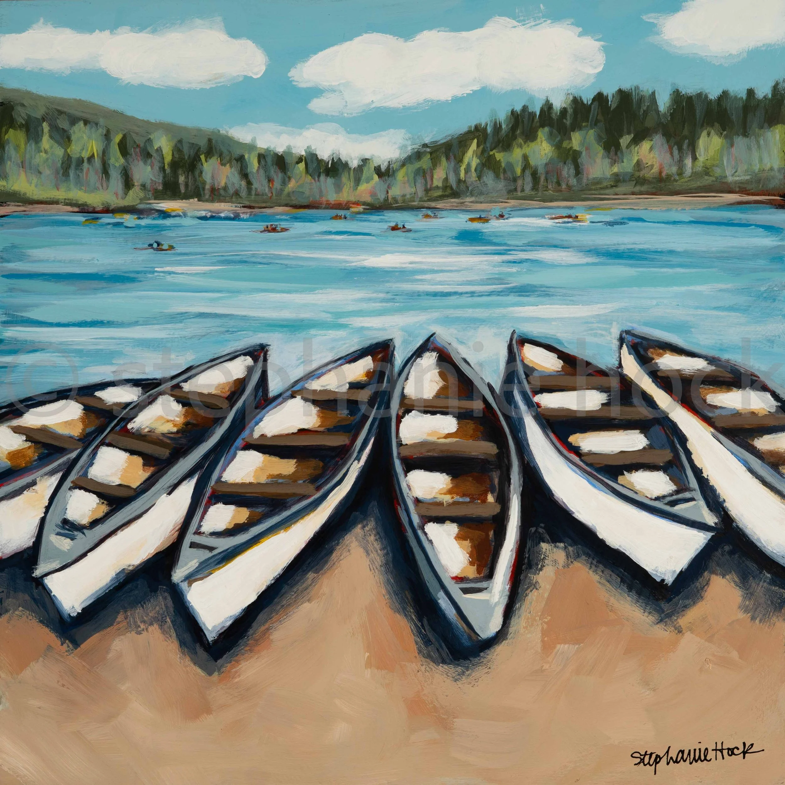 "Ready to Row"
12x12
$700