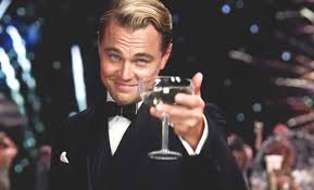 Leo DiCaprio as Gatsby.