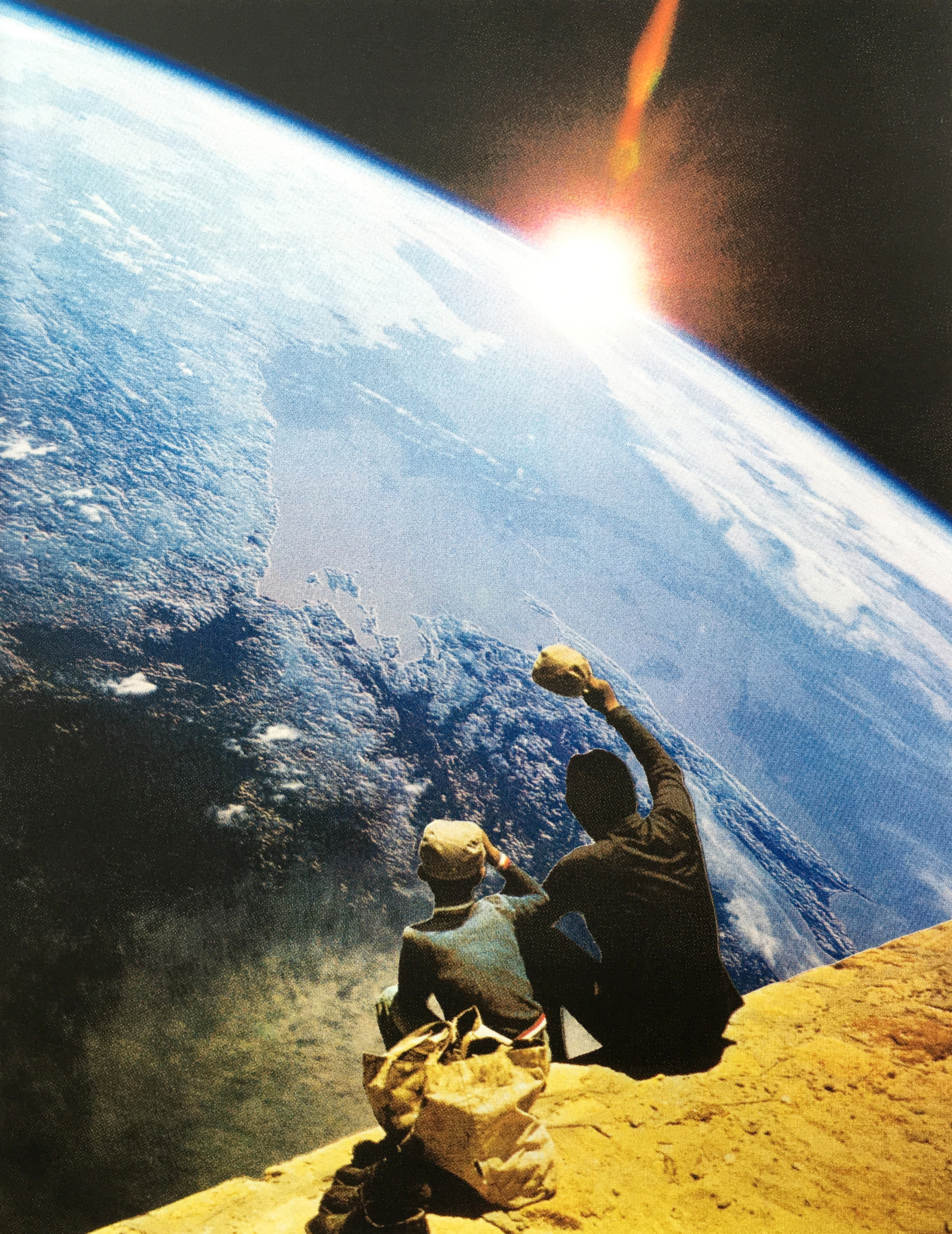 Удивительно насколько. Космос без границ. Космос художественное фото. Joe Webb Art. Космический туризм коллаж.