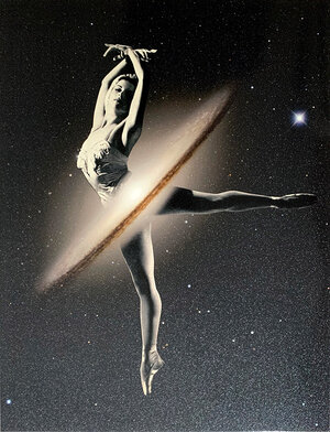 Galactic Dance - Giclee/Silkscreen - Artists Proof 5/5 — Joe Webb ART