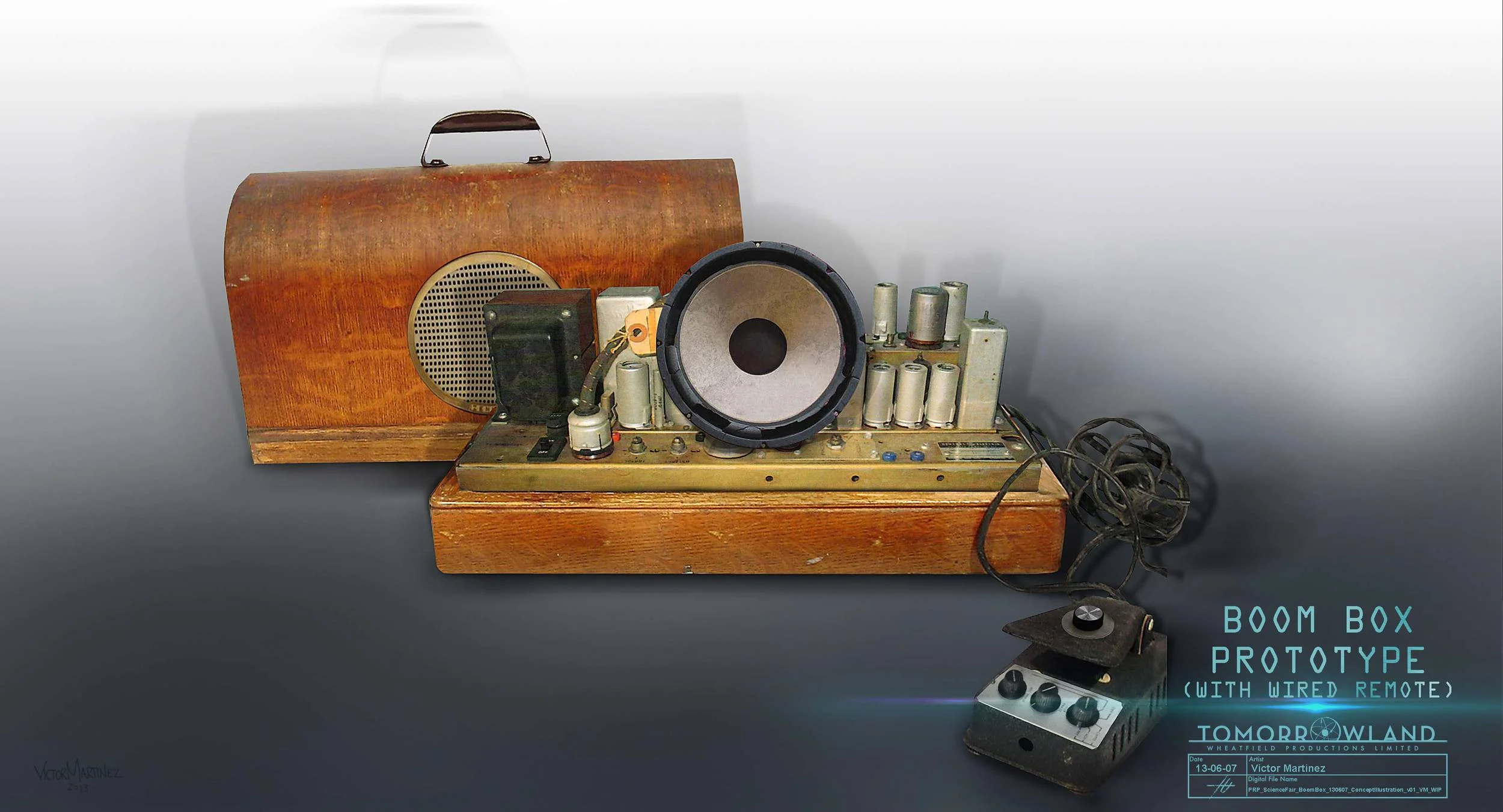 Tomorrowland: Science Fair Boom Box Invention