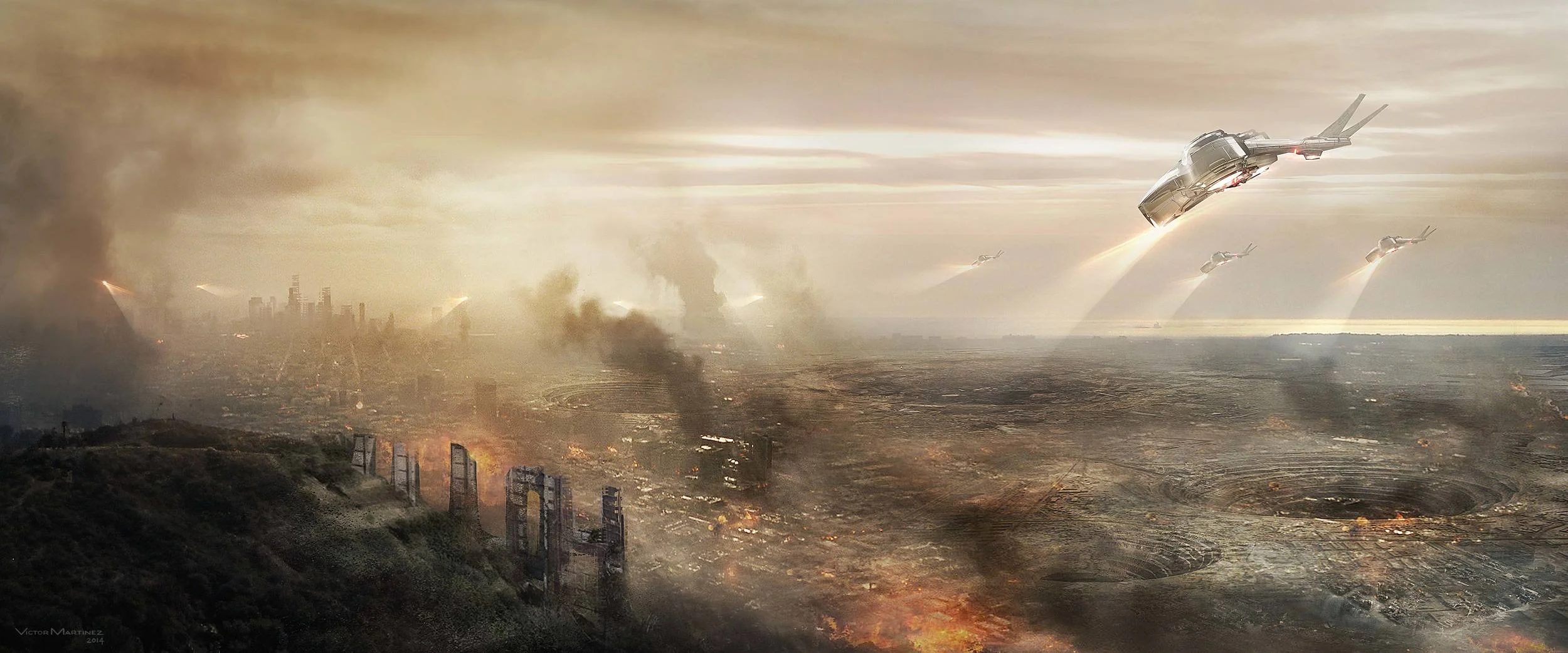 Terminator Genisys - Concept Art by Victor Martinez 