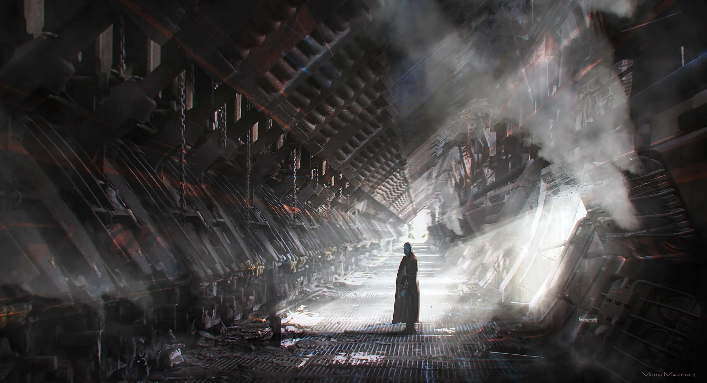 Guardians of the Galaxy Vol. 2 - Eclector Hallway Concept