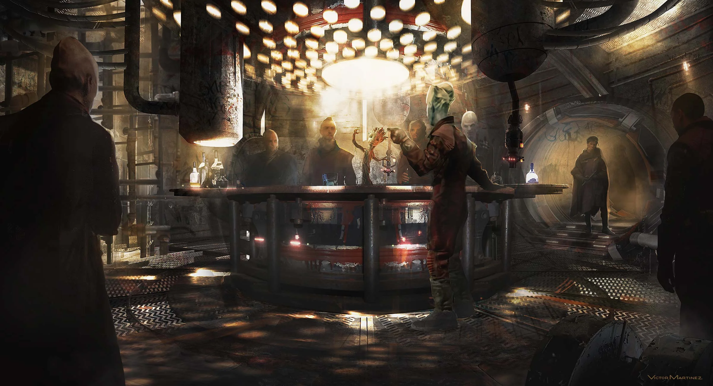 Guardians of the Galaxy Vol. 2 - Eclector Bar Concept