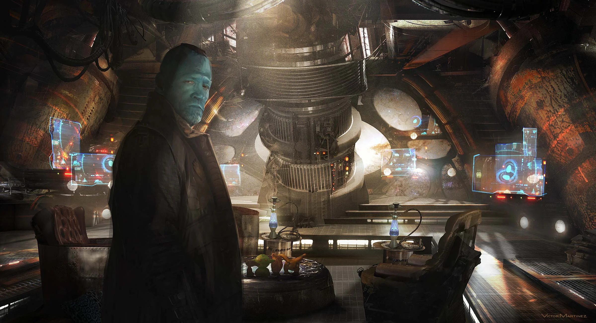 Guardians of the Galaxy Vol. 2 - Yondu's Captain's Quarters Concept