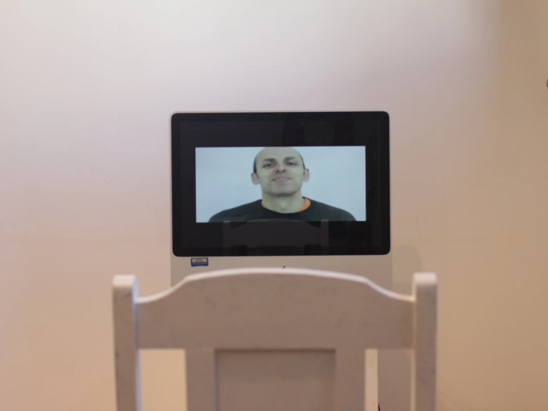 Screen shot of "No exit, Huit clos, Sydney 2013"