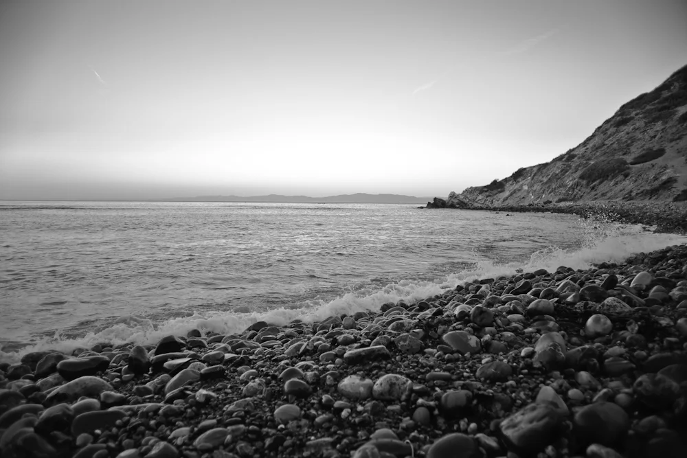 Making photo notes for review later. The rocky beach will be a challenge.