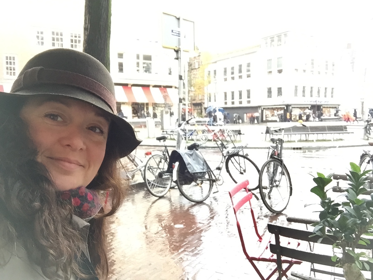 Cappuccino break in Amsterdam