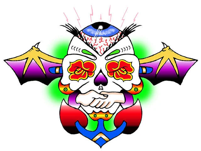 Friendship (tattoo flash) (1998)