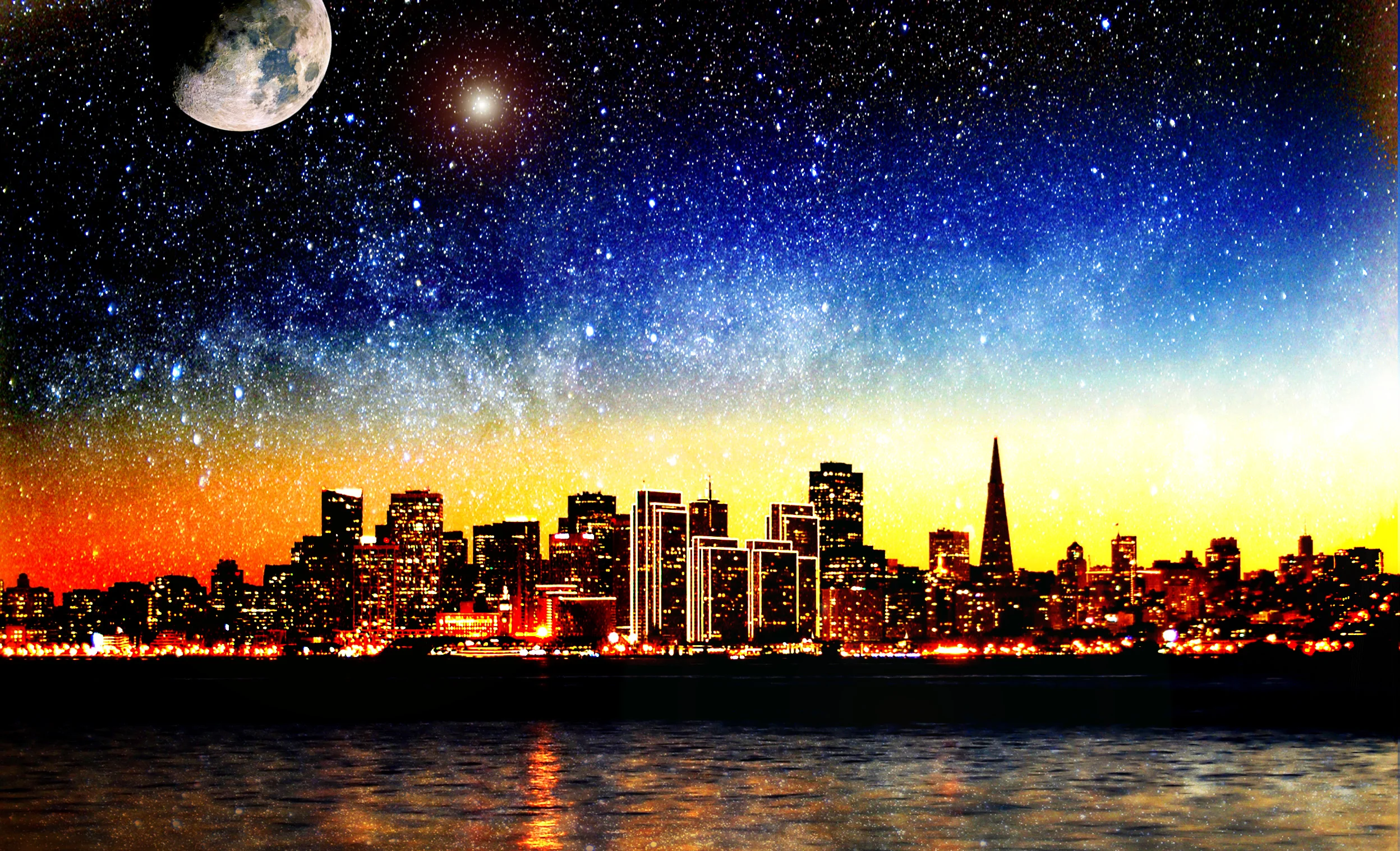 SF Dream (pre-dotcom era photoshop) (1996)