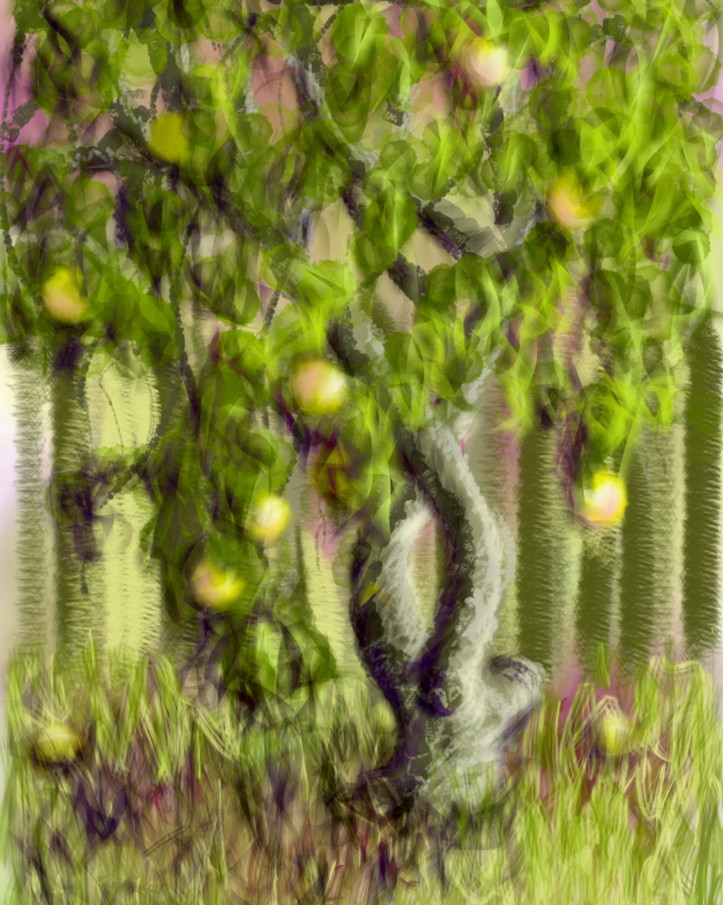 "Backyard Harvest", digital