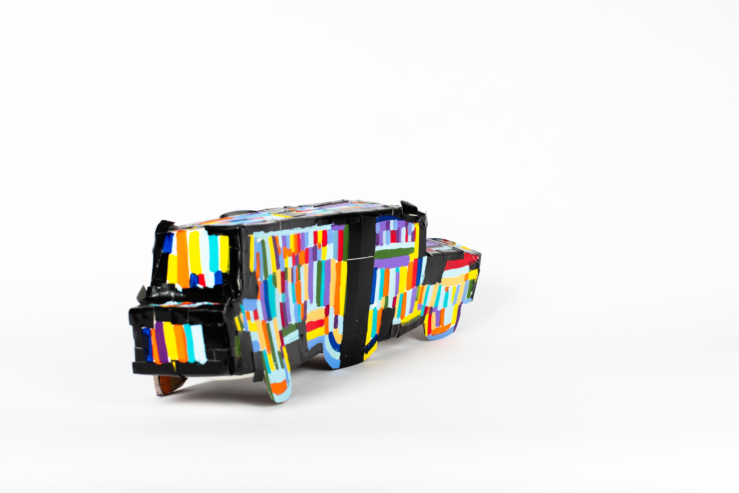 "Curved Truck" back