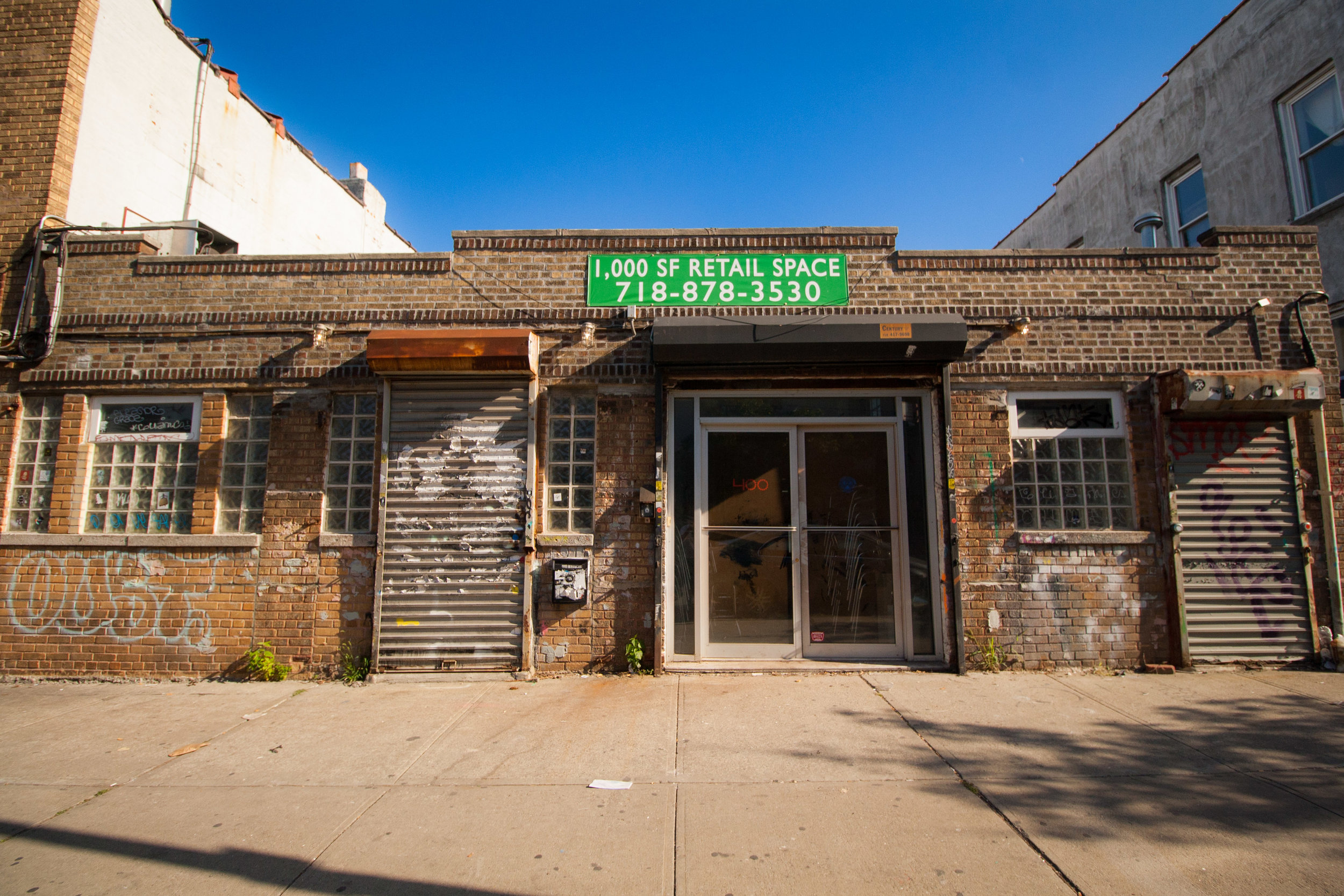 Space for Lease: 40 ft on Troutman St