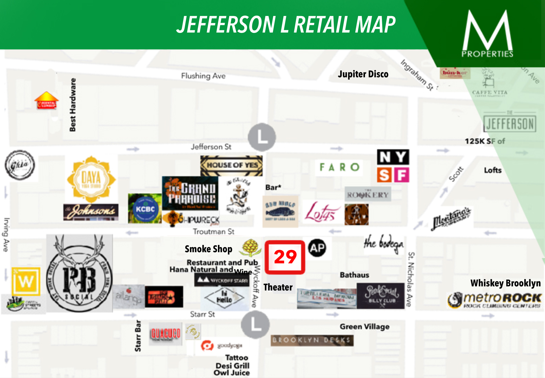 Area Retail Map