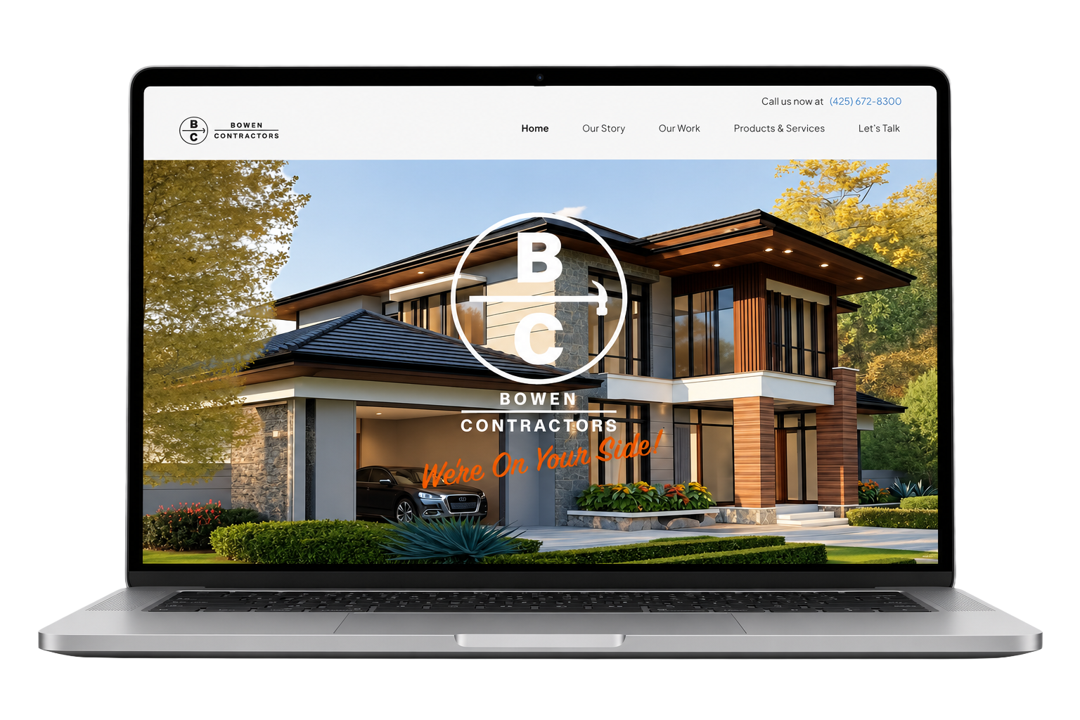 Bowen Contractors New Website