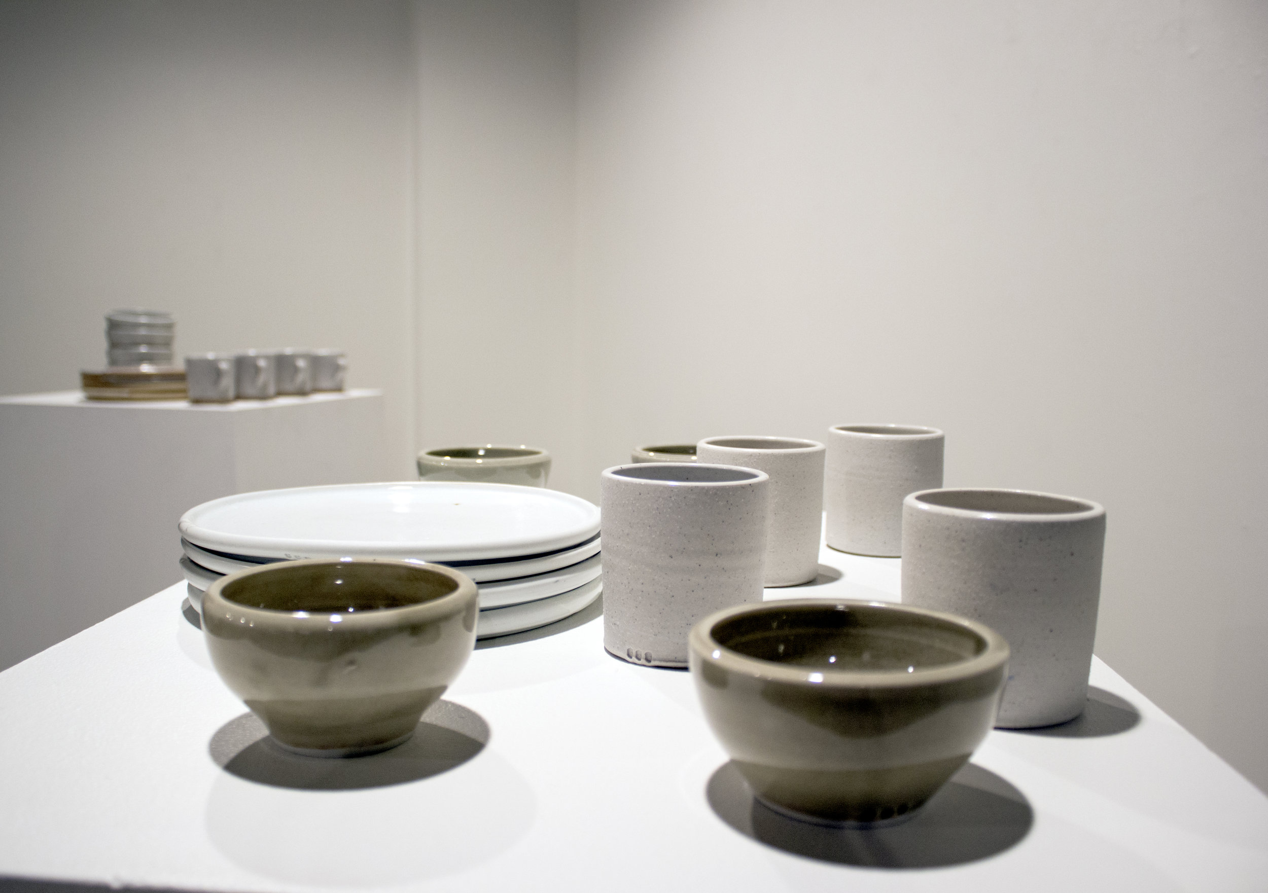 Stone and Porcelain Wares Hilary McCandless-Beard, Proprietor of McBeard Ceramics