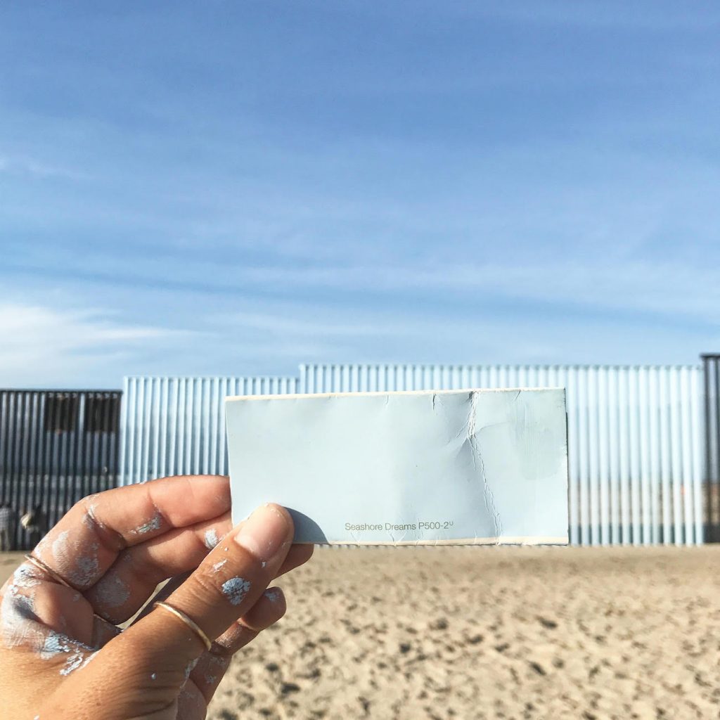 Ana Teresa Fernández, Borrando la Frontera , 2016. Photo: Ana Teresa Fernández