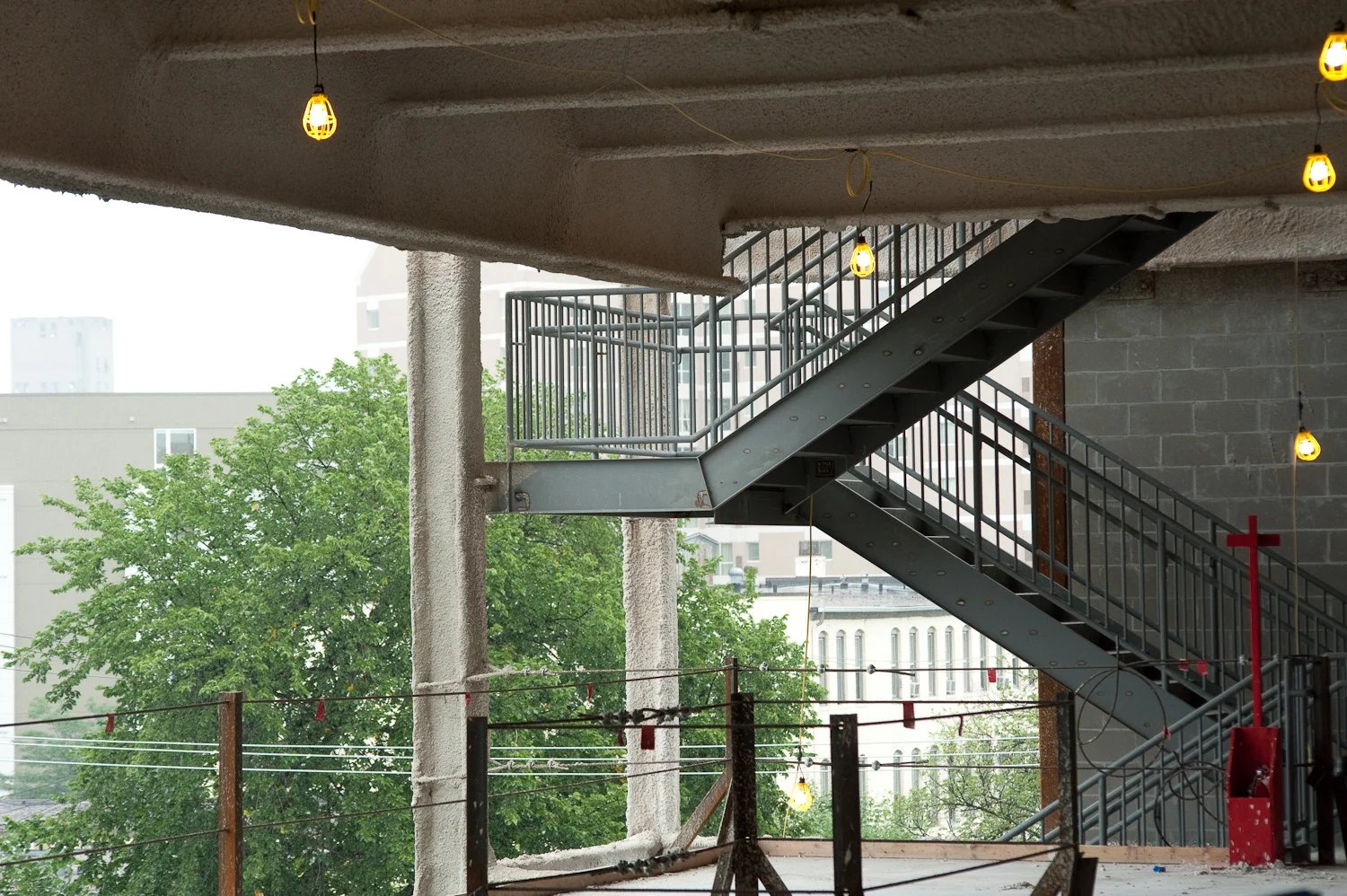 Ambulatory Center, UofM, Stair Tower