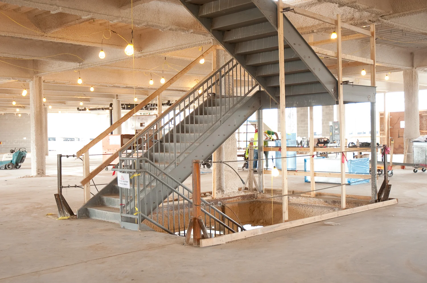 Ambulatory Center, UofM, Stair Tower