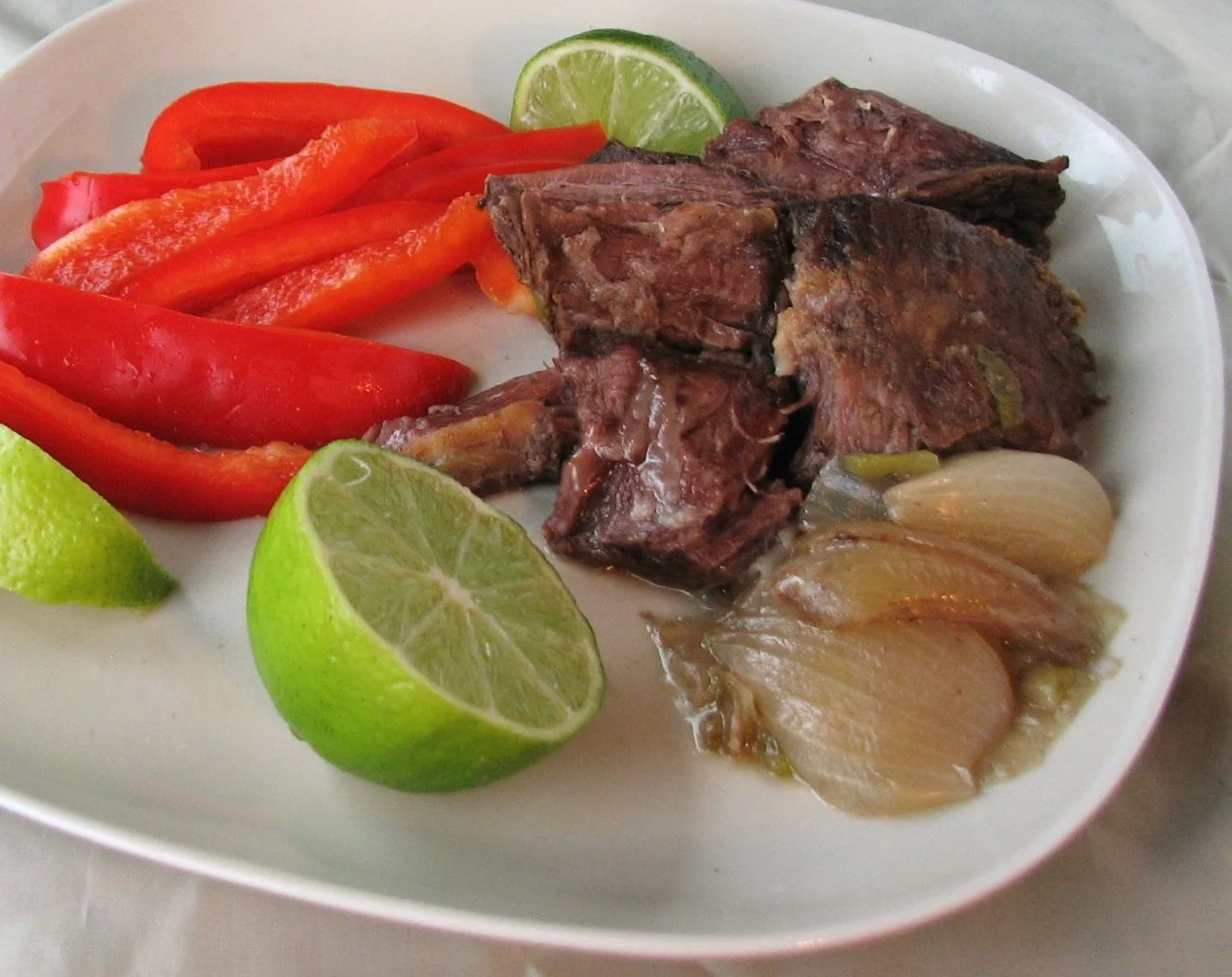 Slow Cooker Pot Roast with Lime and Green Chilies