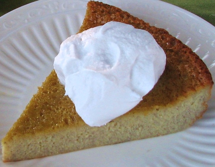 Easy Flourless Banana Custard "Cake" (GAPS/Paleo)