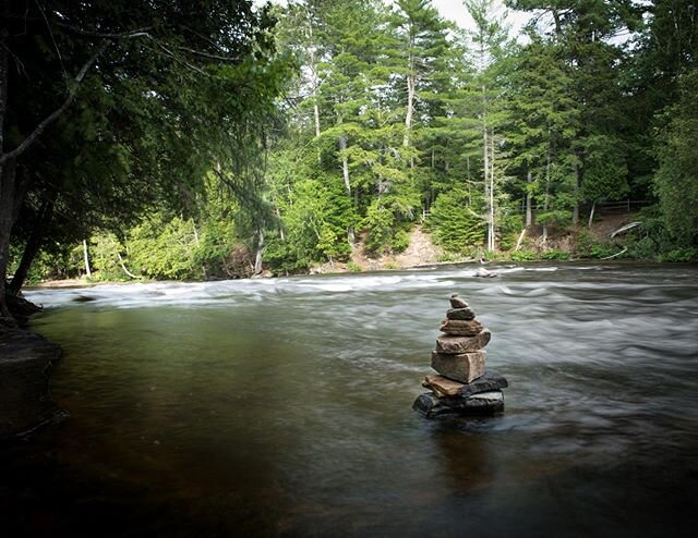 Follow your dreams. They know the way. #river #hiking #outdoors #nature #camping #rockstacking