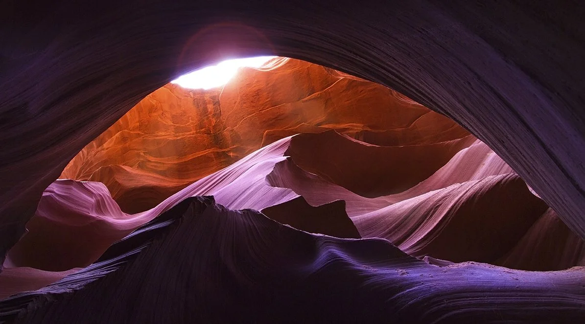 Antelope Canyon — photograph by Adam Stagner