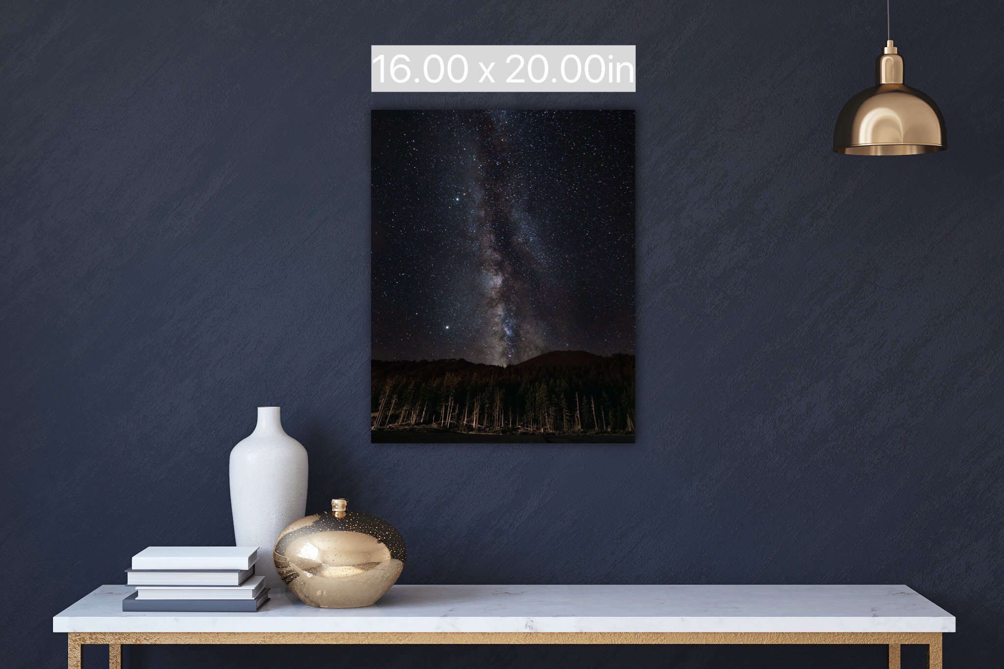 Pacific North West Milky Way | Bend Oregon Art PNW Stars Night Sky Print Landscape Photography Canvas Metal